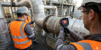 Wärmemessung Gewebekompensator